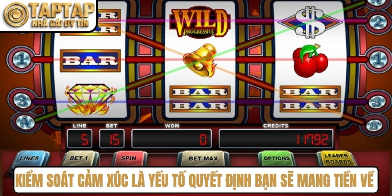 Kiểm soát cảm xúc là yếu tố quyết định bạn sẽ mang tiền về nhiều hay ít