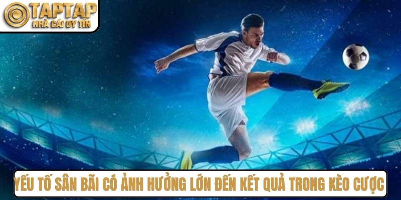 Yếu tố sân bãi có ảnh hưởng lớn đến kết quả trong kèo cược châu Âu