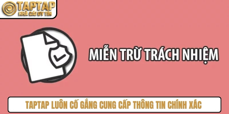TAPTAP luôn cố gắng cung cấp thông tin chính xác và cập nhật