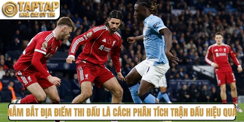 Nắm bắt địa điểm thi đấu là cách phân tích trận đấu hiệu quả