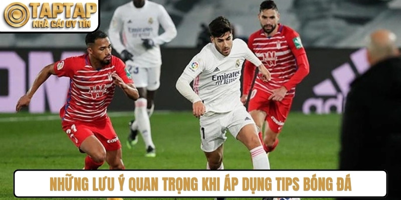 Những lưu ý quan trọng khi áp dụng tips bóng đá